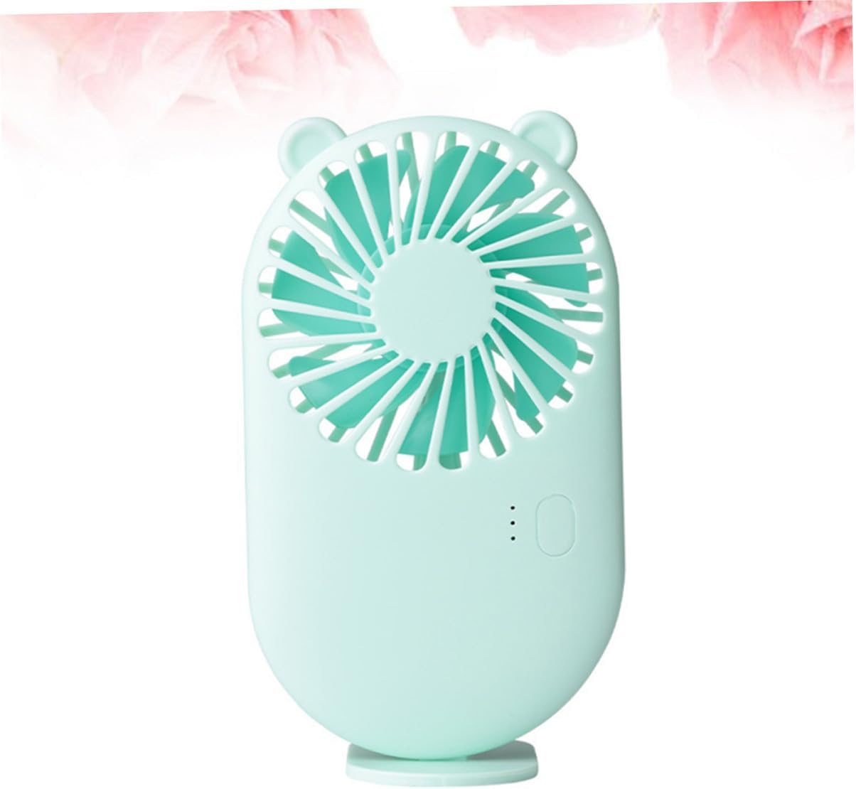 Zerodeko USB Rechargeable Mini Silent Desk Fan Portable Mute USB Cooling Fan for Office Home School with Quiet Operation