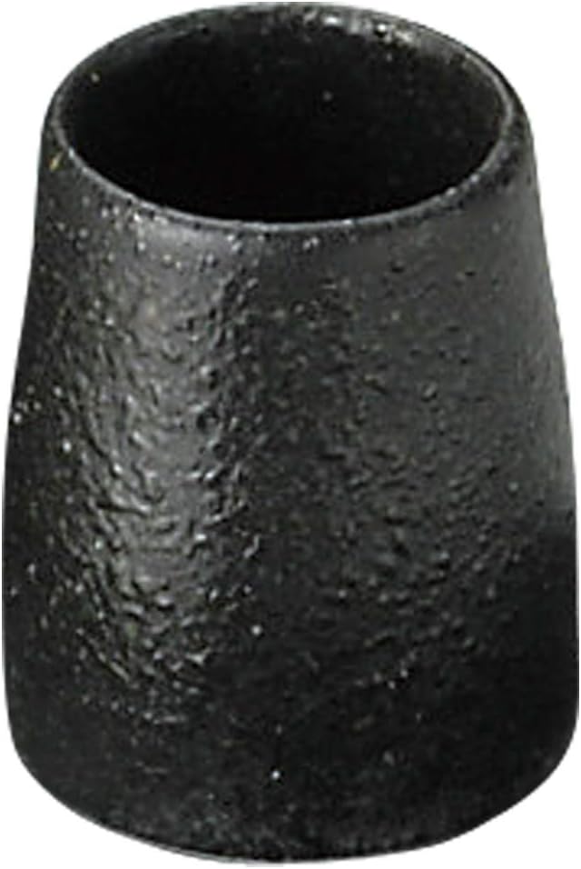 Yamashita Kogei 14089490 Toothpick Holder, Black, 1.5 x 1.7 x 2.0 inches (3.7 x 4.2 x 5.1 cm), Black Bottle Picks Stand