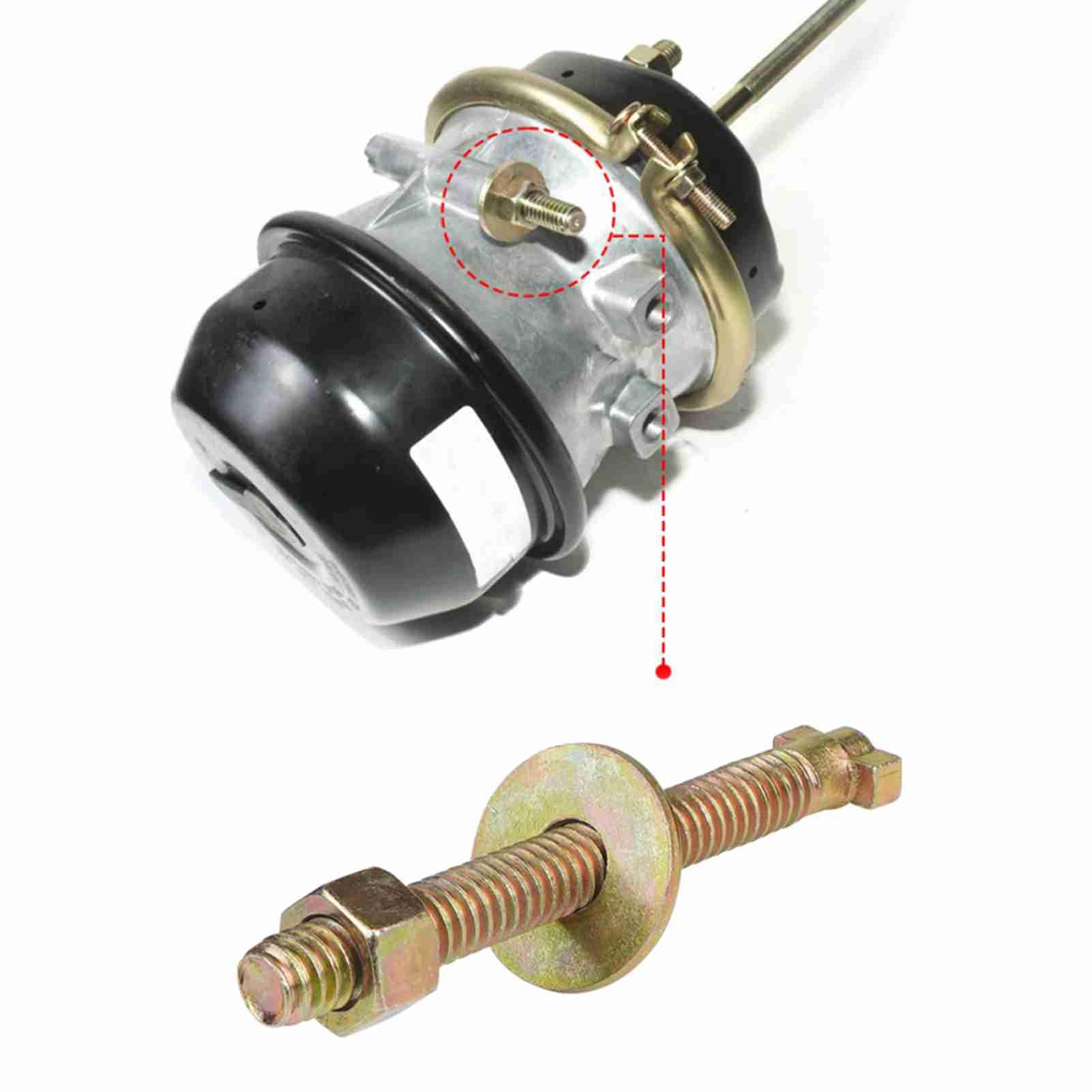 Metallbrems -Käfigschraube, Universelle Handelsschrauben Ersatzschrauben für Semi -LKW, Luftfederbreme 800921 TR800921 für Fahrzeugbewegungen (4 Packung)
