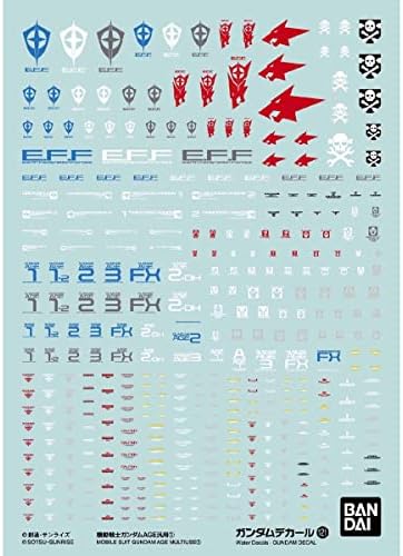 Bandai Hobby - GD-121 Gundam AGE MS Multi-Use 1, Bandai Spirits Water-Slide Decals image 5