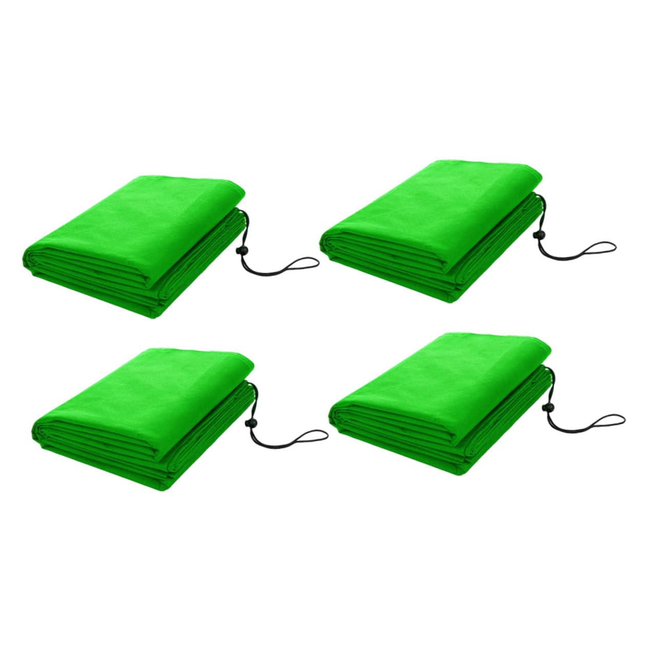 Toyvian 4 Ensembles Couvercle De Protection Contre Le Gel Froid Décoration De Jardin Poids Lourd Cloches De Jardin pour Plantes Patio Protéger Vert Tissu Non Tissé 4 Pièces * 4