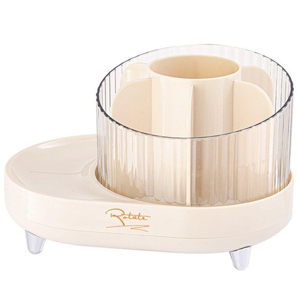 Organisateur de cosmétiques de bureau pour coiffeuse et vanité moderne