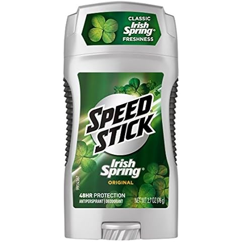 Speed Stick Antiperspirant and Deodorant, Irish Spring Original - 2.7 ounce (6 Pack) Cover