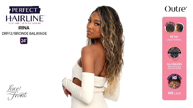 Amazon.com : Outre Lace Front Wig - Perfect Hair Line 13X6 - Irina