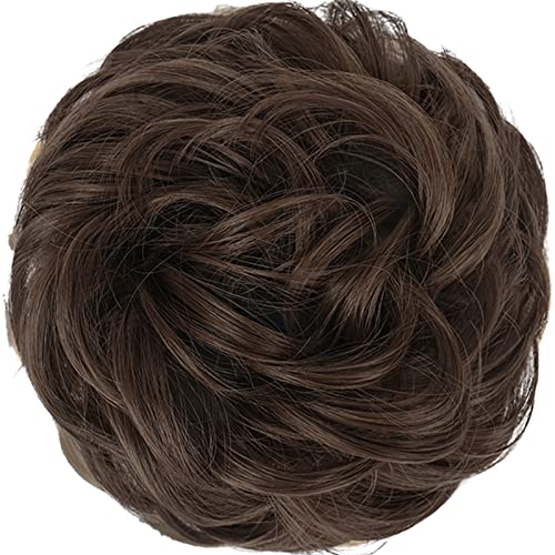 FESHFEN Messy Bun Hair Pieces - Image 2