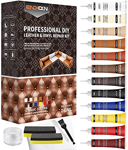 Leder Reparatur Set, Kratzer, Löcher, Verschleiß Kunstleder Reparatur Set
