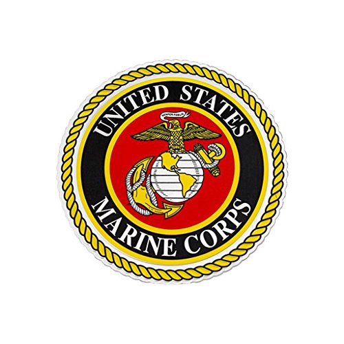 Emblema USMC en relieve 4" foil ideal como detalle conmemorativo de graduación militar