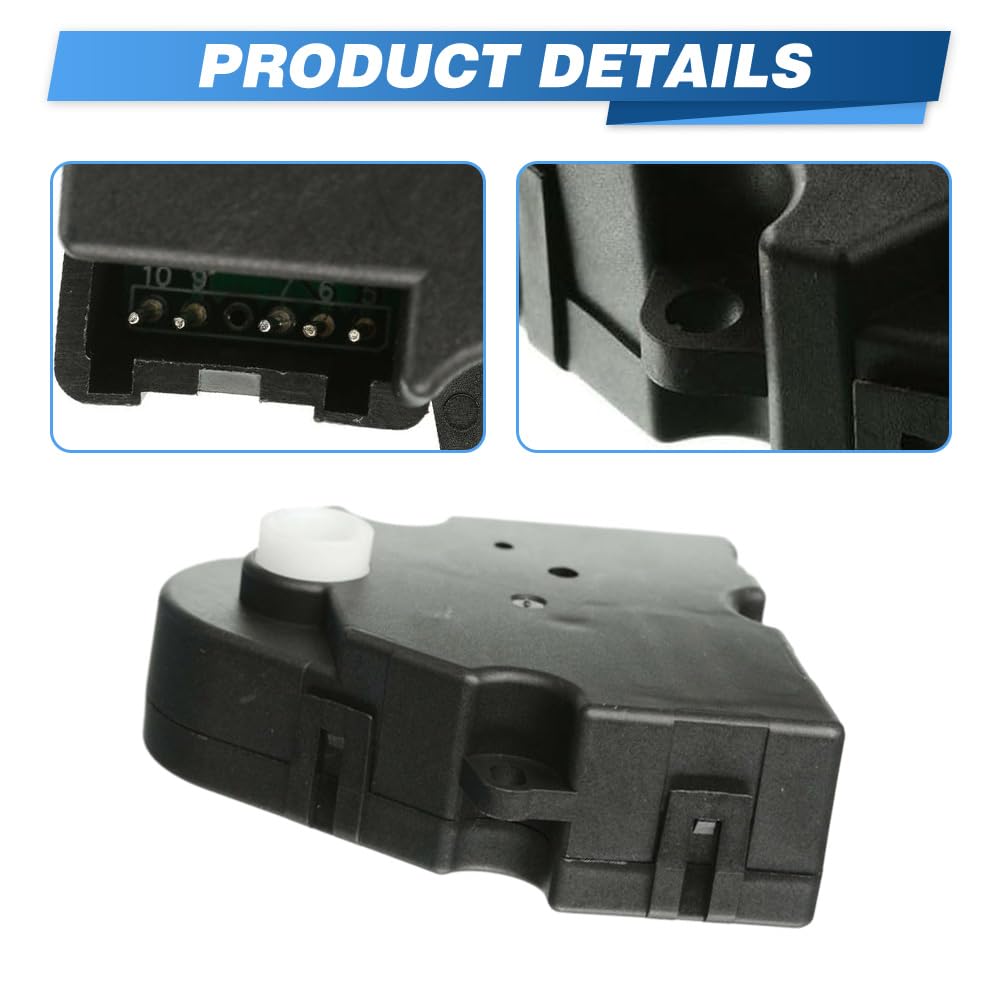 Attuatore per porta HVAC con 5 pin, compatibile con Chevrolet Sonora 2003-2006, Buick LeSabre 2000-2005, Cadillac Escalade 2003-2006, sostituisce 604111, 1572972, 16164972