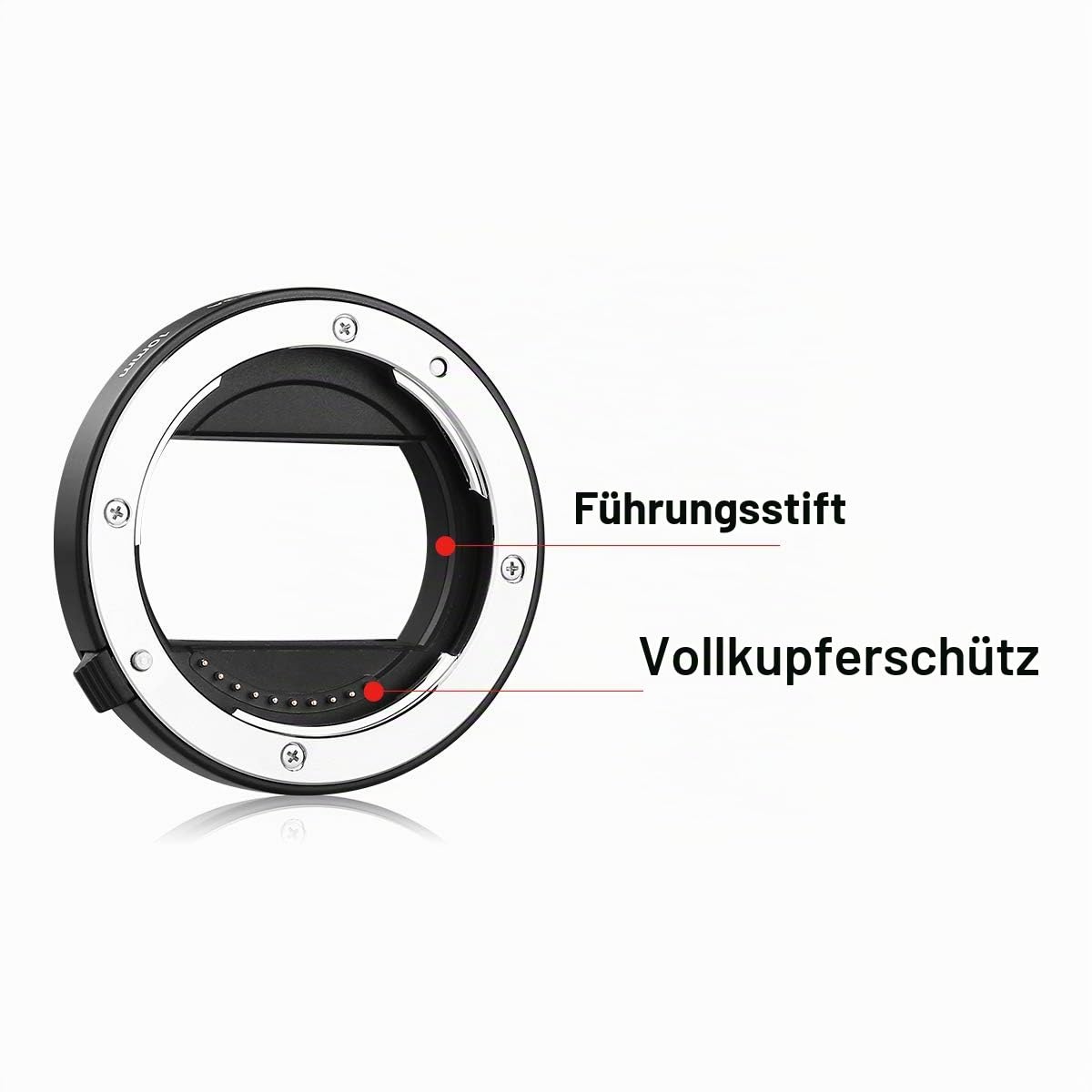 Meike MK-S-AF3A Metall-Autofokus-Makro-Verlängerungsrohr-Adapterring (10 mm + 16 mm) für Sony Mirrorless E-Mount A5000 A5100 A6000 A6300 A6500 A6400 A6600 A6100 A6600 A9 A7III A7 NEX NEX5 NEX6 NEX7