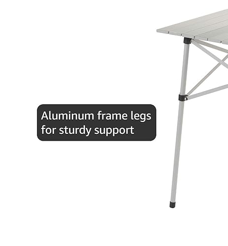 Amazon.com : Coleman Outdoor Folding Table, Sturdy Aluminum