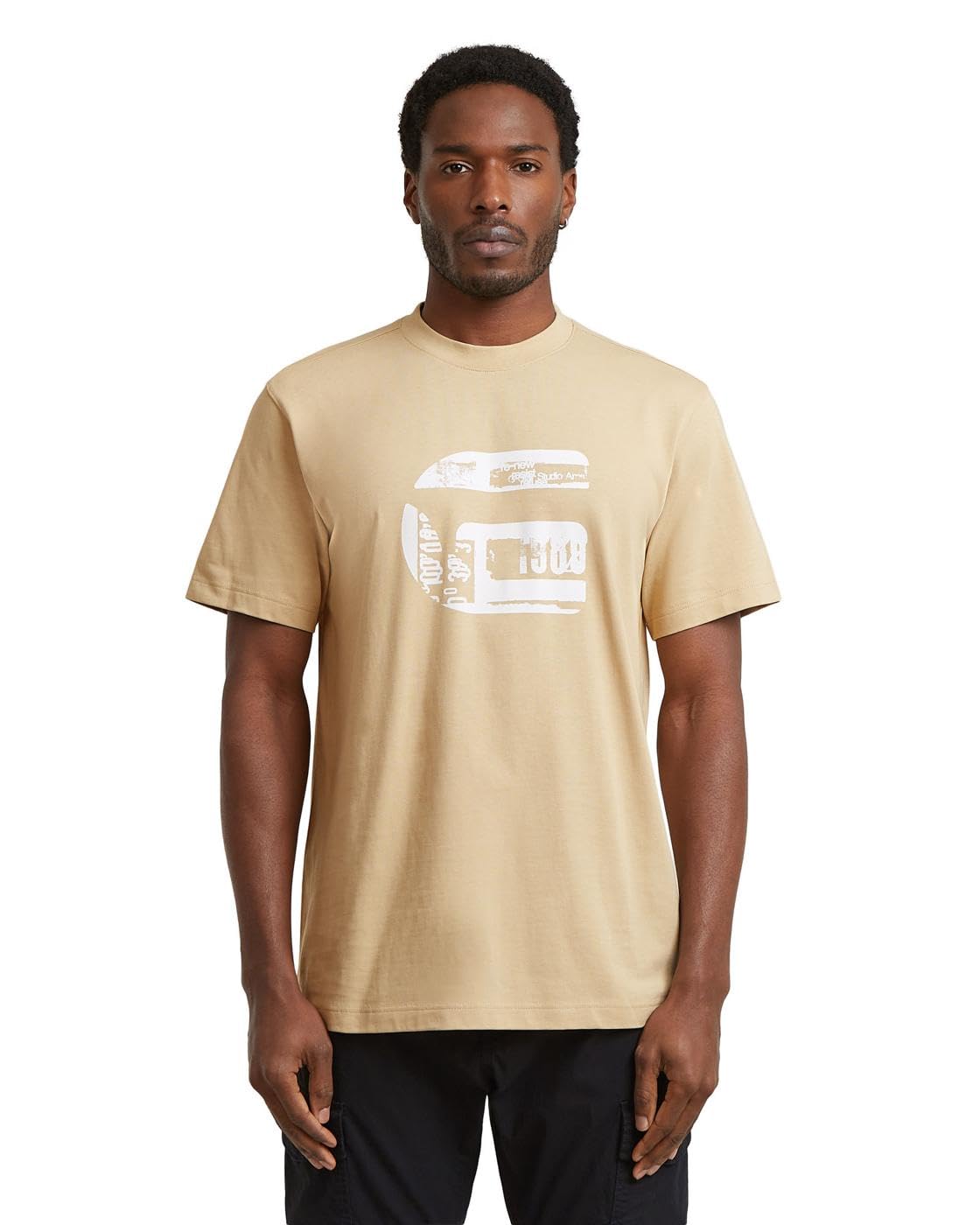G-STAR Men's G icon gr r t, Size: XXL, Color Beige