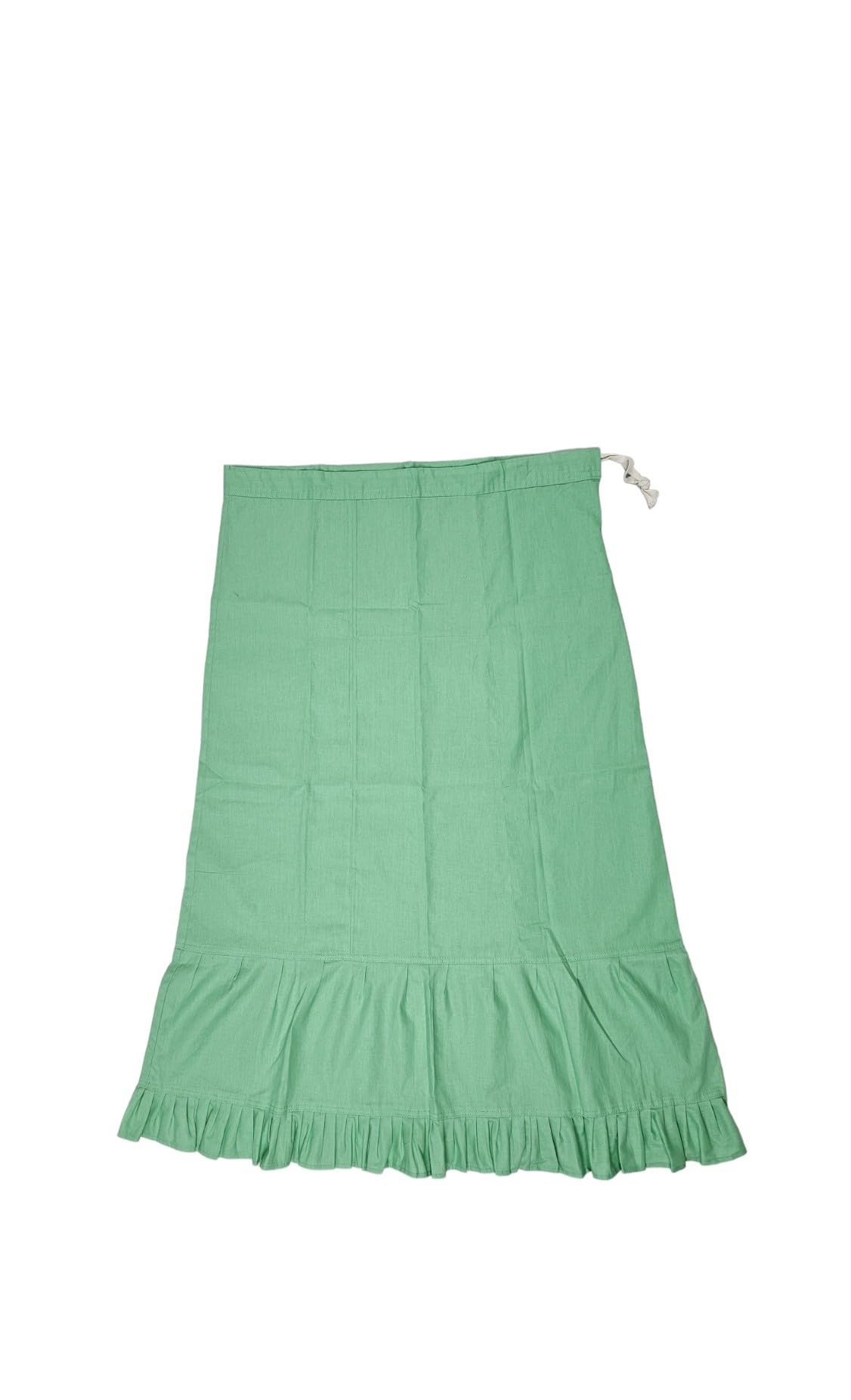 Belizs Women Pure Cotton Saree Shapewear Petticoat, Saree Shapewear for Women, Shapewear Dress for Women (in, Alpha, 2XL, Light Spring Green)-image-27