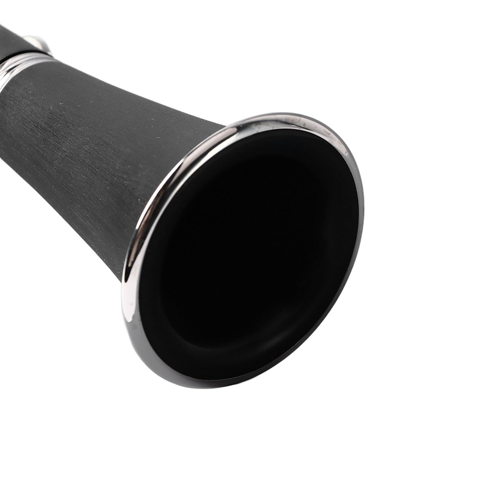 Cryfokt Clarinete Bb Durabilidad Ingeniería Plástico Ni Chapado Clave Clarinete para Kit de Larga Vida útil