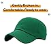 KB-LOW KGN Classic Cotton Dad Hat Adjustable Plain Cap. Polo Style Low Profile (Unstructured) (Classic) Kelly Green Adjustable