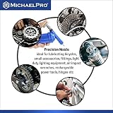 MichaelPro MP013010 93.6 g (100cc) Mini smarownica, precyzyjna dysza, obsługa jedną ręką, 4000 PSI | do rowerów, akcesoriów
