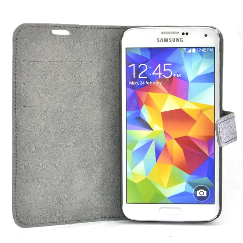 Apexel - Custodia in Pelle con Motivo Carta