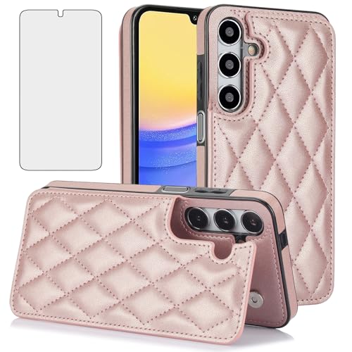 Housse Samsung Galaxy A35 5G pour voyager léger avec porte-cartes RFID et béquille vidéo
