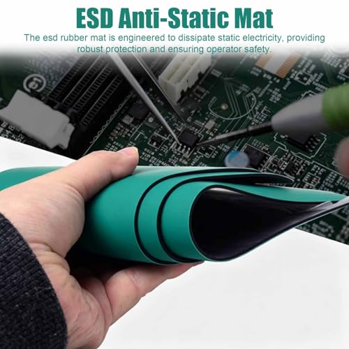 Tapis antistatique ESD résistant à la soudure de circuits - 3