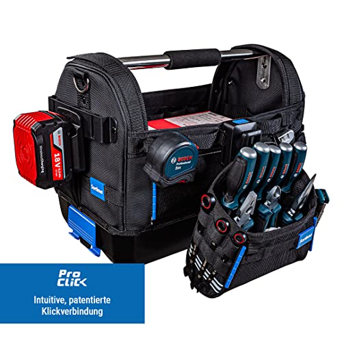 Sortimo ProClick Holder – Universelle Werkzeughalterung für ProClick Taschen – Sicherer Klick-Mechanismus mit Verriegelung – Gürtelkompatibel bis 5 cm – Ideal für Handwerker & Servicetechniker