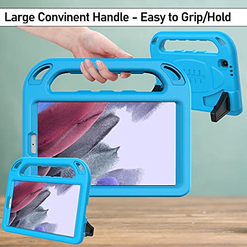 Ltrop Samsung Galaxy Tab A7 Lite Case 8.7 Inch 2021,Galaxy Tab A7 Lite Case,Built In Screen Protector, Shockproof Handle Stand Kids Case For Samsung Galaxy Tab A7 Lite 8.7" (Sm-T220/T225/T227), Blue #TOP5