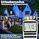 Zeitschaltuhr Steckdose, 24Std-Wochen Zeitschaltuhr Digital, LCD Stecker Timer Steckdose Schaltuhr mit 16 Timer-Programme, Countdown Zeitschalter Wochenzeitschaltuhr mit Einbruchschutz für Innen