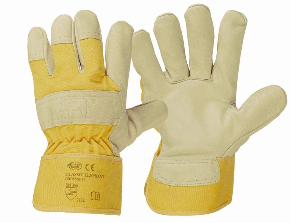 Feldtmann 375 Mitt Pig Leather Soft 10.5 Classic Elephant