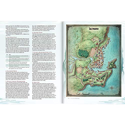 Dungeons & Dragons Ghosts Of Saltmarsh Hardcover Book (D&D Adventure) #TOP5