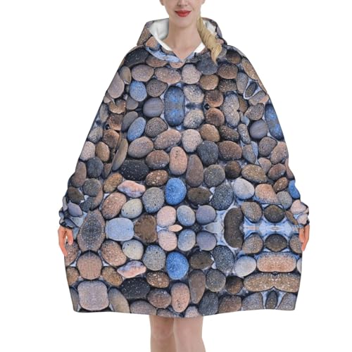 Sweat-shirt couverture à capuche oversize pour des soirées cocooning et des moments de détente