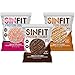 Sinfit Cookies Variety Pack of 12 | Birthday Cake, Chocolate Chip & Peanut Butter