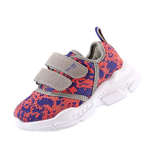 EIGHT KM Toddler/Little Kid Girls Boys Shoes Lätta sneakers EKM7028 Ros/Blå storlek 26