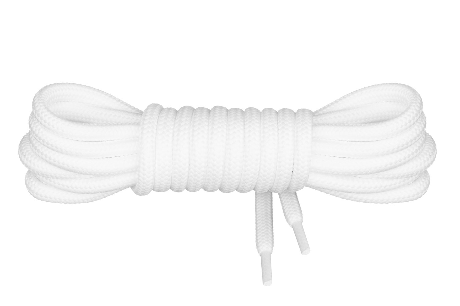 Robuste, runde Schnürsenkel von Mount Swiss, ideal für Outdoor- und Arbeitschuhe.