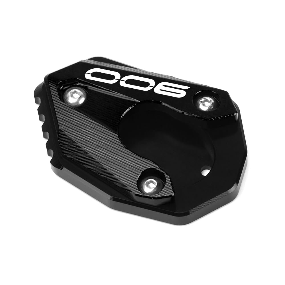 Modeer Compatibile con Z900 2017 – 2025, piastra di prolunga CNC, supporto laterale Pad Z 900 Z900 accessori (nero)