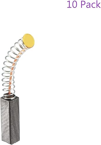 Miniatura 6 de DMiotech Paquete de 10 cepillos de carbono de 0.787 in x 0.236 in x 0.236 in para motor eléctrico