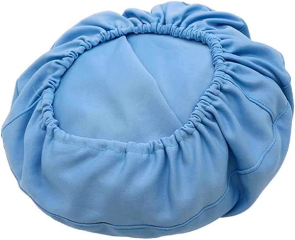4Pcs/Set PU Leather Dental Chair Seat Cover, Elastic Waterproof Protective Case, Protective Full Dental Chair Cover, Headrest Backrest Protector Dentist Equipment Washable, Dentist E(Color:Light Blue)