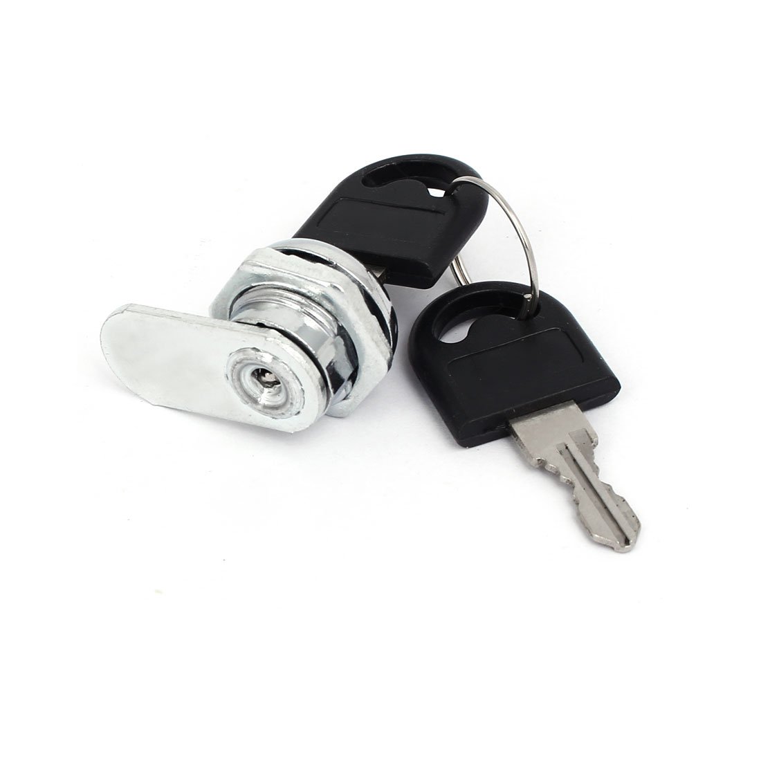 clover0519-MRKK　0728 uxcell 21mmx19mm Metal Keyed Tubular Cam Lock Lockset for Cabinet