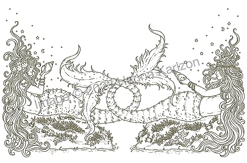 Tales from Atlantis: Coloring Book (Hanna Karlzon)