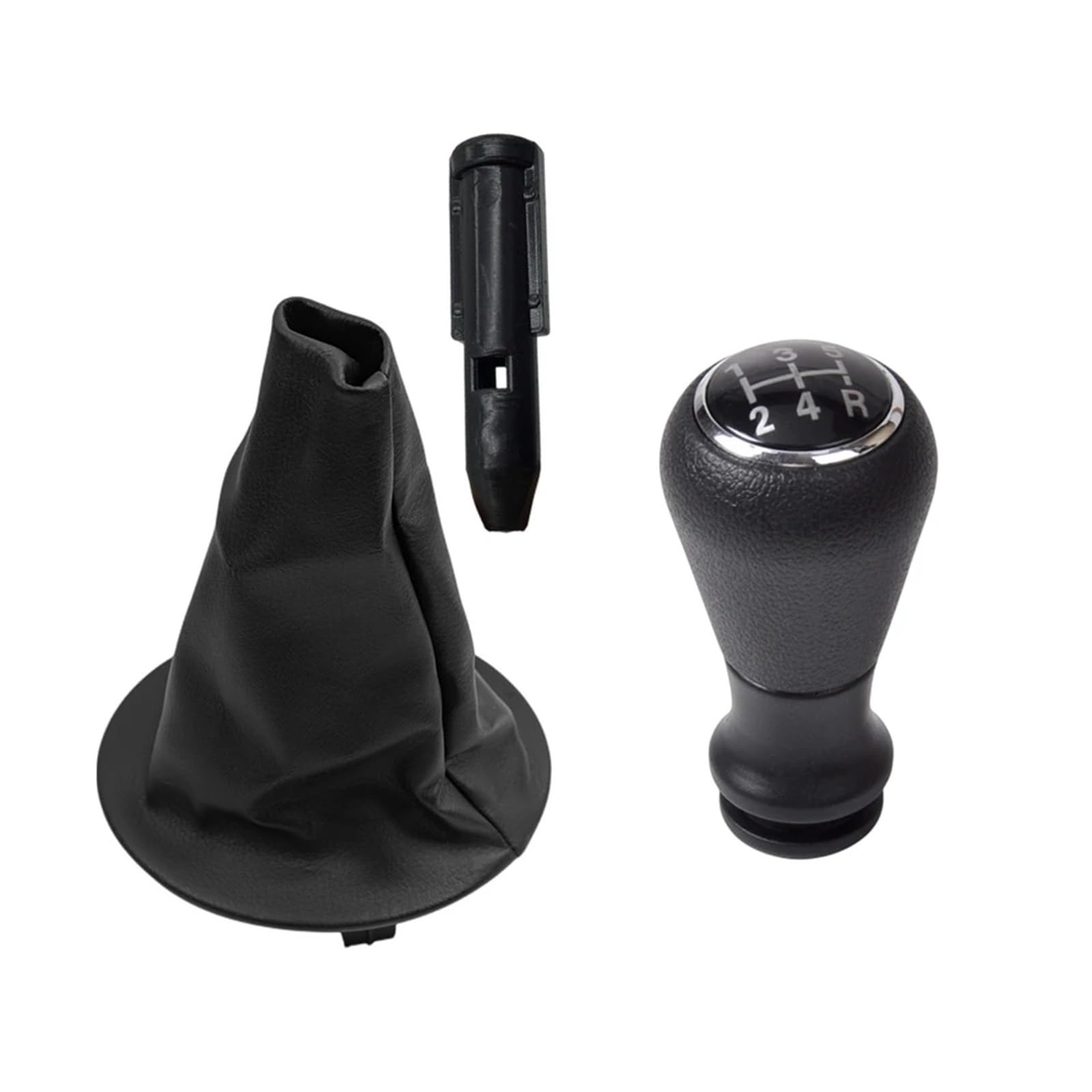 Valtorencia Gear Shift Knob Cover,Fit for Citroen, Berlingo/Peugeot Partner 2008-2018 Gaiter Boot Shift knob Handle(B0362K0052K0068)