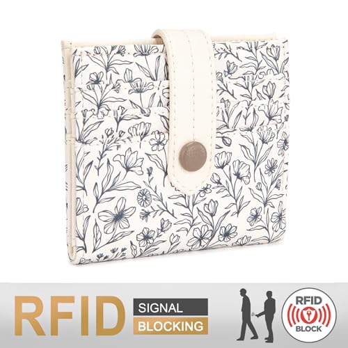 Image of Montana West X Wrangler Small Wallets for Women Ladies Girls RFID Minimalist Card Holder Billfold Thin Cash Wallet with Zipper Coin Pocket
