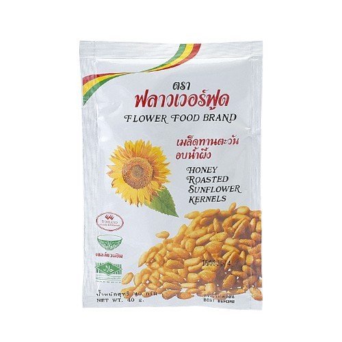 Flower Food Brand Núcleos de girasol asados con miel, 1.41oz de producto de Tailandia