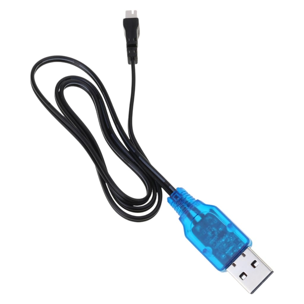 Elnwnnkc Travel Battery Charging Wire PH2.0-2P Reverse/Forward Plug 400mAh 3.7V Charging Cable Cord for UAV