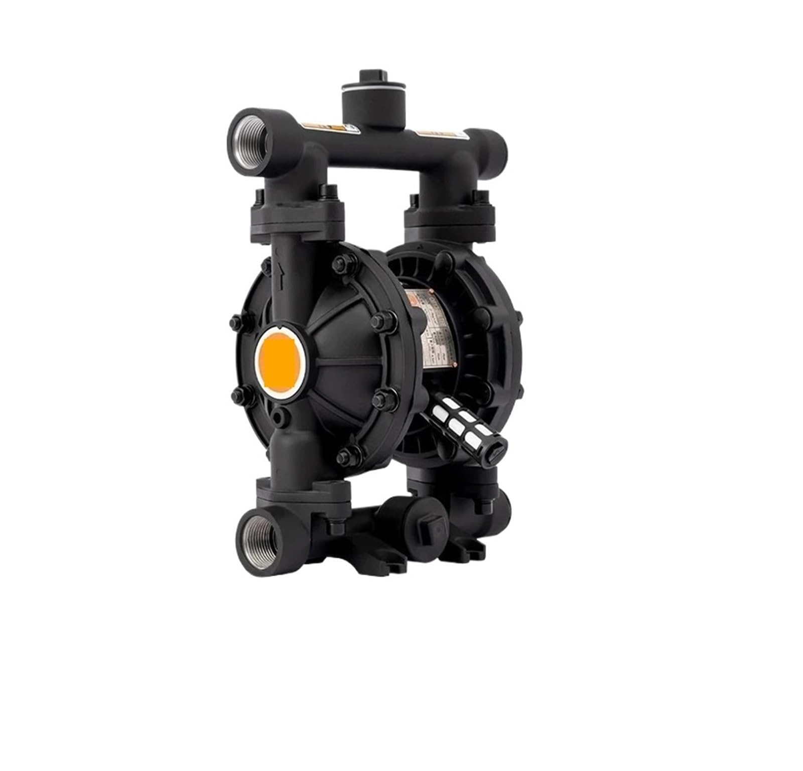 Zxzzas One Color Diaphragm Pump, Qby3-25 Pneumatic Diaphragm Pump Stainless Steel Aluminum Alloy Pp Corrosion Resistant Chemical Pump Sewage Adhesive Pump(Qby3-25Ltff)