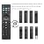 Universal Remote Control XRT140 Compatible for All VIZIO Smart TV D, M, P, V, E, OLED Series XRT136 XRT260 Remote Replacement