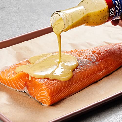 McCormick Golden Dipt Lemon Butter Dill Flavored Seafood Sauce, 8.4 oz (Pack of 6)
