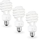 SLEEKLIGHTING E26 Standard Screw Base 23Watt CFL Light Bulb - 3 Pack 2700 Kelvin for a Warm White and 1600 Lumens (100 Watt Light Bulb Equivalent) - UL Listed