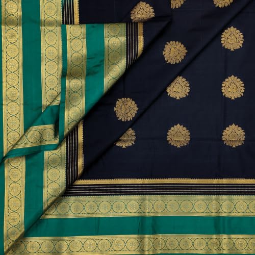 Generic kanchipuram silk saree in pure silk – image 3