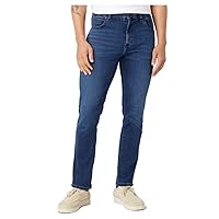 Wrangler Uomo Larston Jeans, Blu (Apollo)
