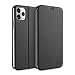 Produktbild doupi Flip Case für iPhone 11 Pro (5,8 Zoll), Deluxe Schutz Hülle mit Magnetischem Verschluss Cover Klapphülle Book Style Handyhülle Aufstellbar Ständer, schwarz