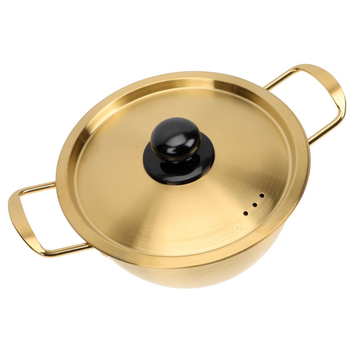 OFFSCH Congee Saucepan Soup Pot Lid Ramen Food Pot Easy to Clean Portable for Outdoor Activities