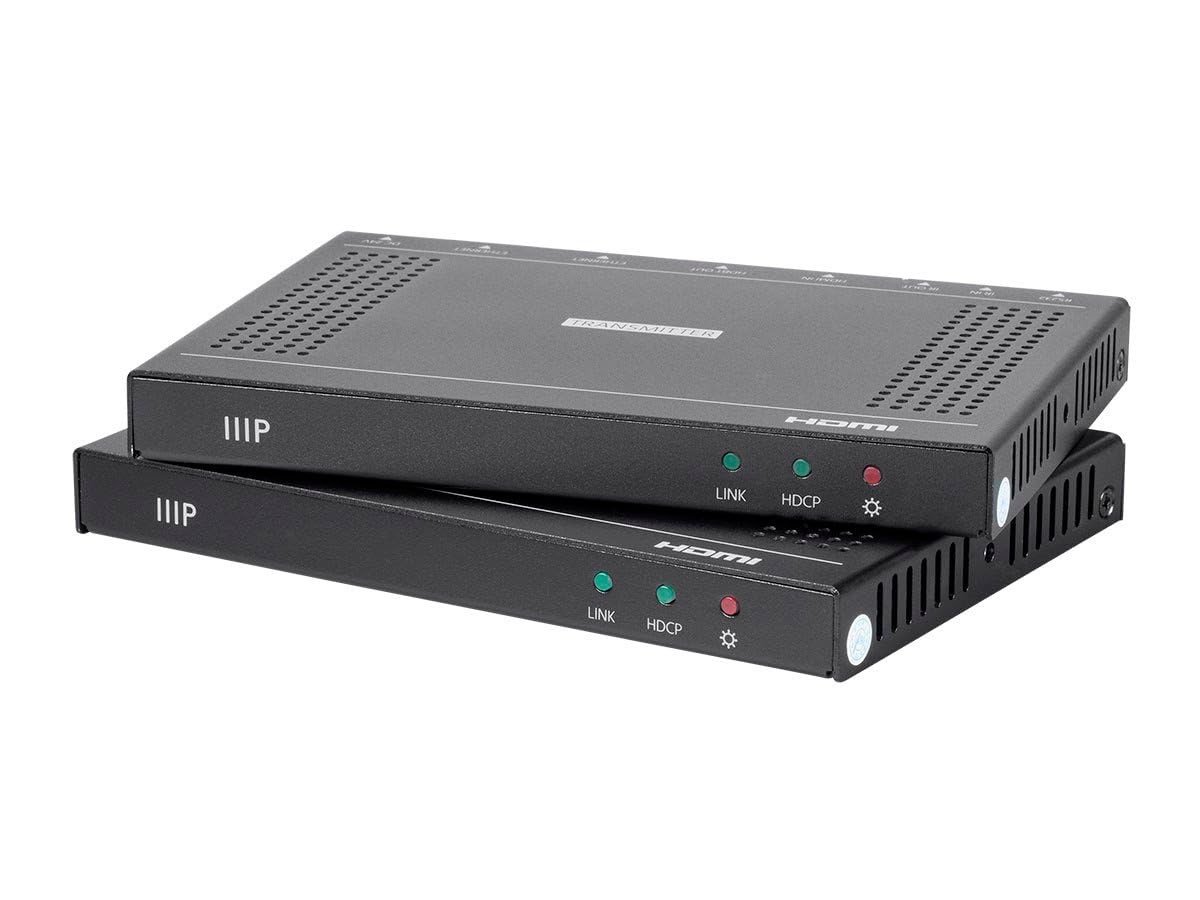 【中古】 Monoprice Blackbird 4?K Pro HDBaseT Extenderキット 100?M with POH rs232 HDCP 2.2 Amazon | Monoprice Blackbird 4 K Pro HDBaseT Extenderキット、100 M