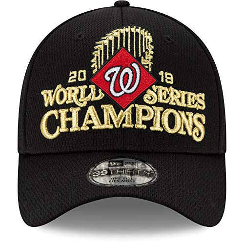 New Era Washington Nationals 2019 39THIRTY Negra miniatura 2